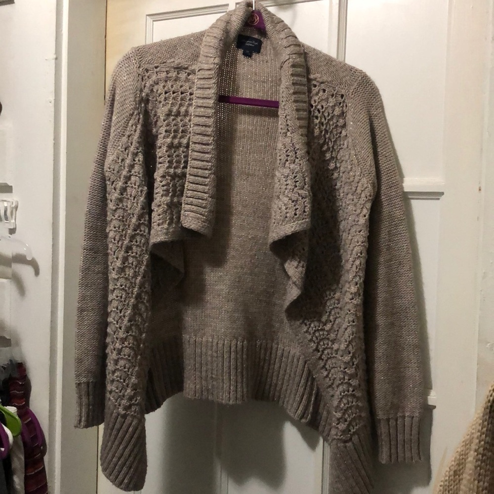 American Eagle drape sweater cardigan